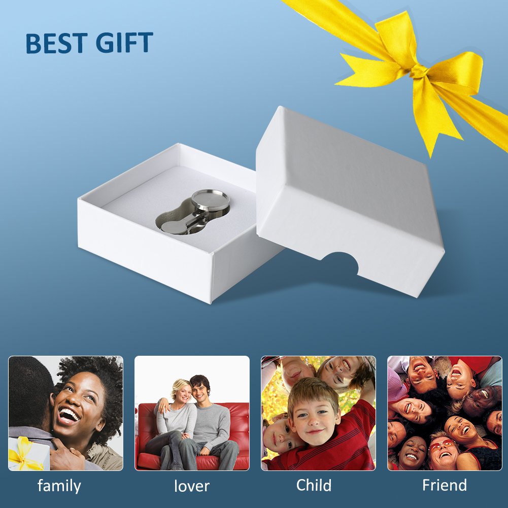 Fidget Spinner, Ultra Durable Stainless Fidget Toys, Metal Focus Finger Spinning Toy, Stress Relief Boredom Killing Time Sensory Toys for Adults Kids