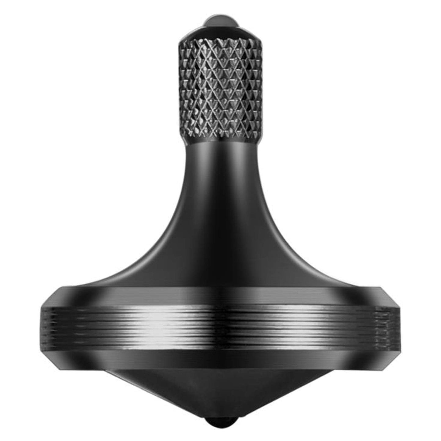 Luxury Pure Copper Spinning Top, Metal Toy Gyro,The Perfect Balance Between Performance and Beauty-Continue to Rotate for More Than 4 Minutes (3PCS Upgrade Vesion Black+Silver+Iridescent)