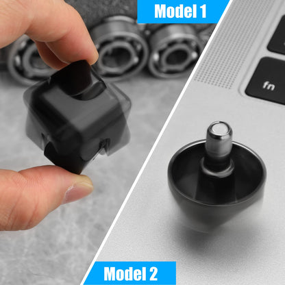 Infinity Gear Fidget Cube Spinner for Kid Adult, Transformable Spinning Top Metallic Fidget Toys for Anti-Anxiety Stress Relief Autism ADHD, 2-in-1 Cube Focus Toy for Desktop Office Classroom