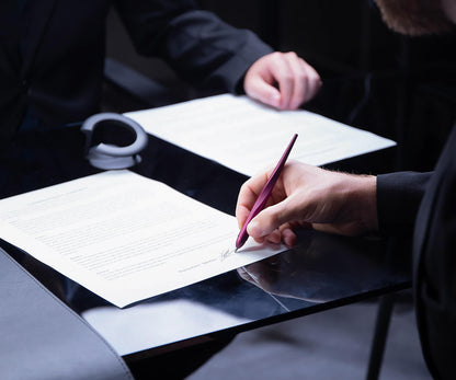 Novium Hoverpen 2.0 Interstellar Edition - Space Black, Ballpoint Pen, Unique Conversational Starter, Premium Futuristic Design, Precision Flow Ink, Schmidt Ballpoint Cartridges