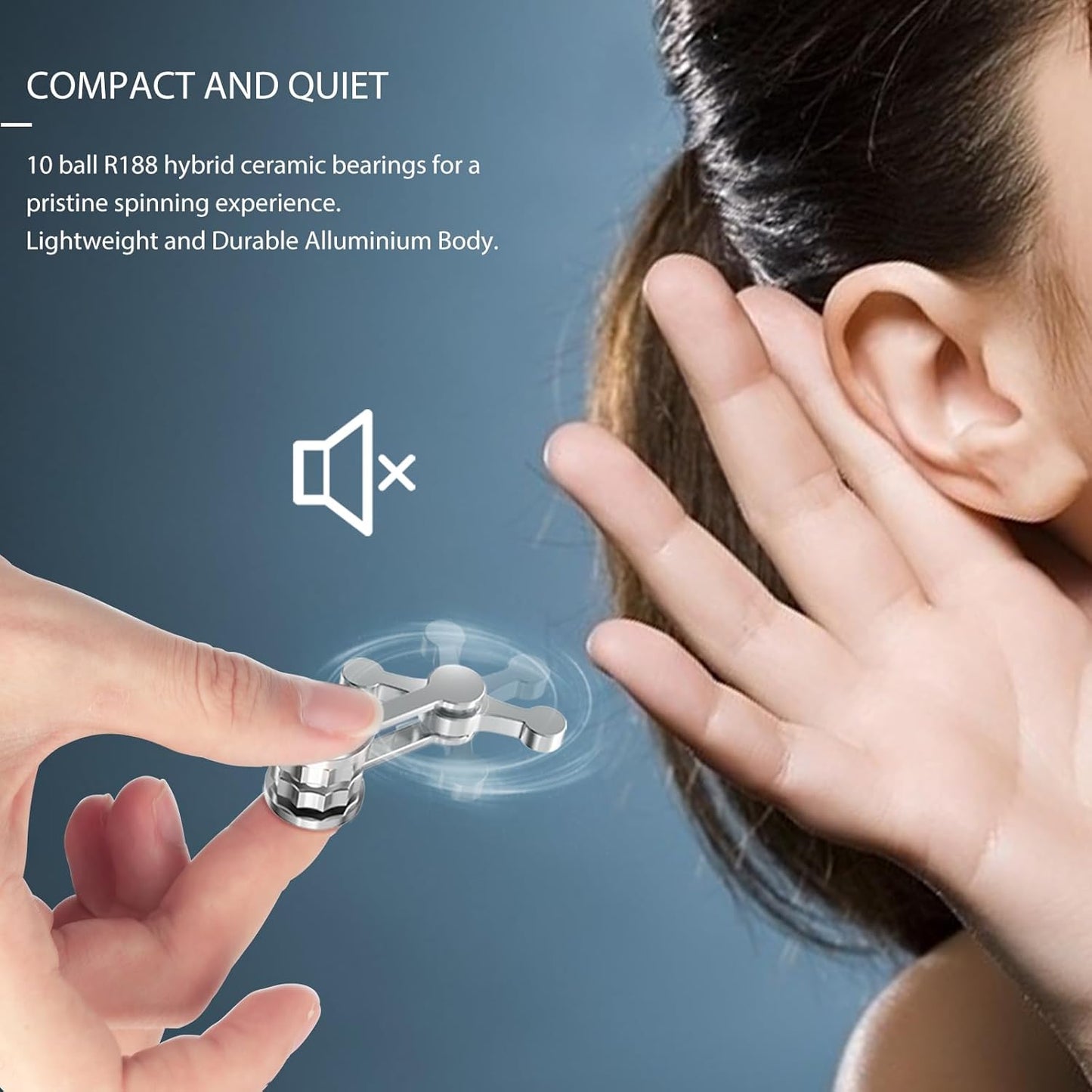 Fidget Spinner, Fidget Hand Toys Focus Finger Spinning Toys for Kids and Adults Relieving Stress Boredom, Party Favors for Kids Adults, Classroom Prizes ect.