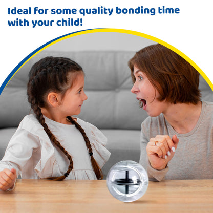 Thames & Kosmos Gyroscope | Perfectly Balanced & Precision Tested | Essential STEM Tool | Classic Scientific Device | Experiments in Physics, Forces & Gravity | Nostalgic Spinning Science Toy