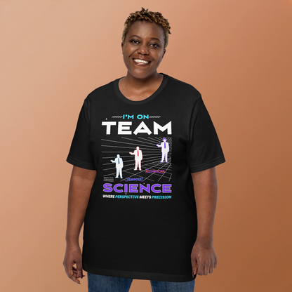 Team Science Unisex Ultrasoft t-shirt